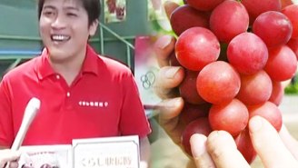 A Japanese Grocer Spent $11,000 On 30 Grapes That He’s Just Going To Give Away