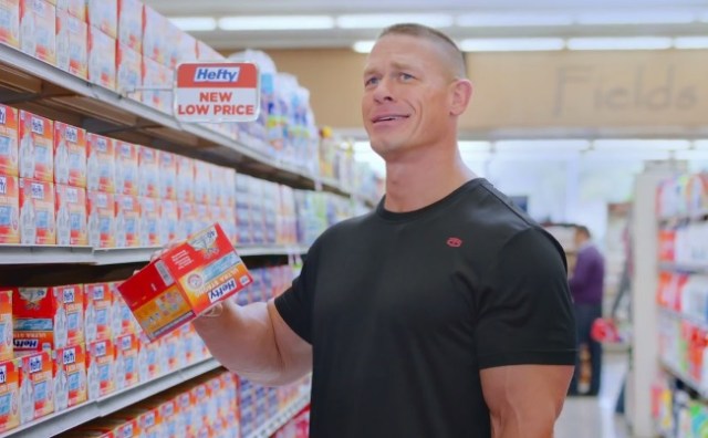 Hefty Ultra Strong With Fabuloso Scent TV Spot, 'Garbage Can Light'  Featuring John Cena 