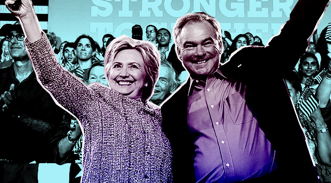 who is tim kaine hillary clinton vp