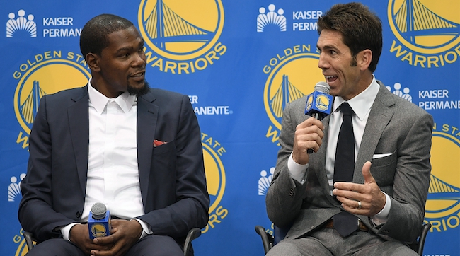 Kevin Durant, Bob Myers