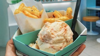 Ketchup And Mayo Ice Cream Is The Newest Thing To Dip Your Fries In