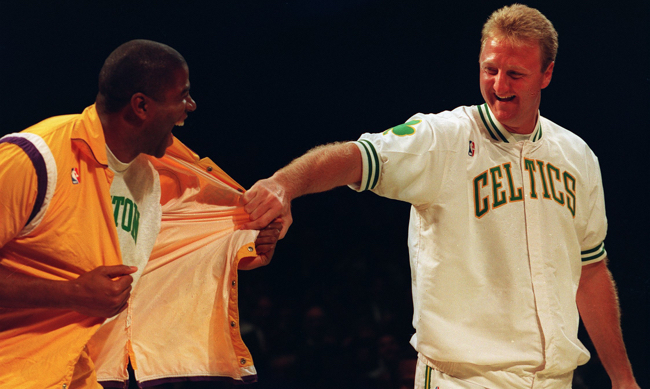 magic johnson, larry bird