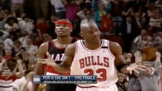 This Clyde Drexler Quote During The ’92 Finals Perfectly Captures Michael Jordan’s Dominance