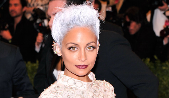 NEW YORK, NY - MAY 06:  Nicole Richie, wearing custom Topshop, attends the Costume Institute Gala for the "PUNK: Chaos to Couture" exhibition at the Metropolitan Museum of Art on May 6, 2013 in New York City.  (Photo by Stephen Lovekin/FilmMagic)