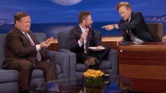 Chris Hardwick Brought Suggestively-Shaped Cookies For Conan And Andy Richter