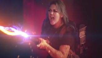 Elle King Busts Ghosts While Partying Hard In Her New Video For’ ‘Good Girls’