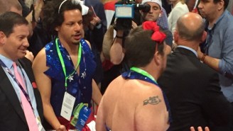 Eric Andre Continues To Cause Havoc At The RNC With A Little Help From Tim Heidecker