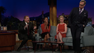 Paul Feig recreates ‘Ski Patrol’ dance on ‘The Late Show with James Corden’