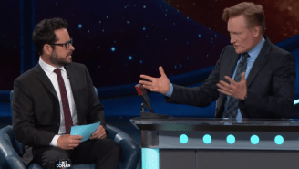 J.J. Abrams gives Conan a Comic-Con citizenship test