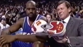 Remember When Shaq Brought A Shoe With A Cellphone In It To The 2005 All-Star Game?