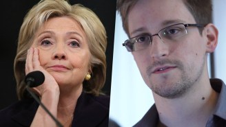 Edward Snowden Reacts To ‘No Charges’ For Hillary Clinton With One Lonely Emoji