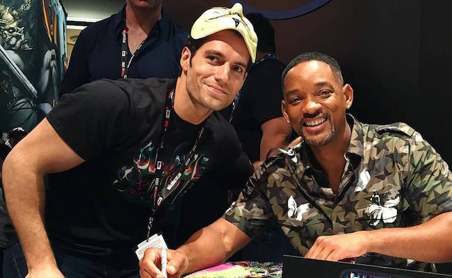 Henry Cavill Was In Disguise At Comic Con And Pranked Will Smith Henry Cavill Was In Disguise At Comic Con And Pranked Will Smith