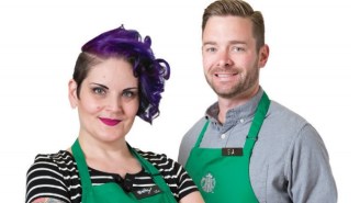 Starbucks Is Totally Down With Your Purple Hair And Straw Fedora