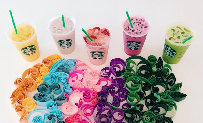 Starbucks Shared The Recipes For Its Rainbow Drinks Starbucks Shared The Recipes For Its Rainbow Drinks