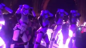 Stormtroopers Channeled ‘Magic Mike’ At The ‘Star Wars: Episode VIII’ Wrap Party In London