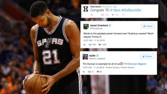 The NBA World Pays Tribute To Tim Duncan, A Class Act Throughout His Hall-Of-Fame Career