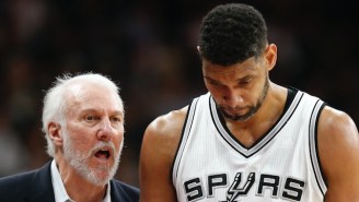 Gregg Popovich’s Press Conference Attire Is A Touching, Hilarious Tribute To Tim Duncan