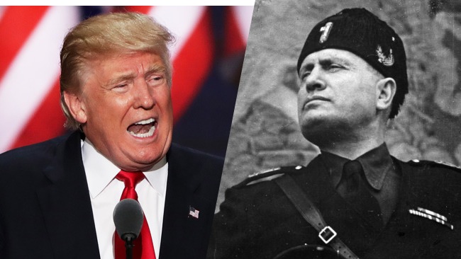 Newsreel Shows Mussolini Telling Immigrants to ‘Make America Great’