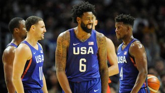 KD, Carmelo, And Team USA Roasted DeAndre Jordan After He Airballed A Free Throw