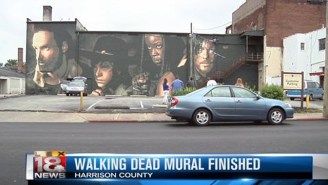 Check Out This New ‘Walking Dead’ Mural In Robert Kirkman’s Kentucky Hometown