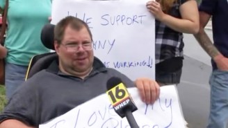 A Community Protests Walmart For Firing A Disabled Employee Who Worked There For 20 Years