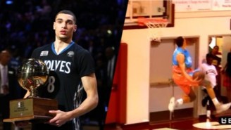 Zach LaVine Hosted His Own Personal Dunkathon At The Seattle Pro-Am This Weekend