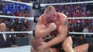 WWE Fined Brock Lesnar Over The Bloody Finish Of His SummerSlam Match