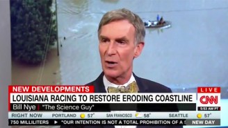 Bill Nye Takes Umbrage With CNN’s ‘Climate-Change Denier’ After The Louisiana Floods