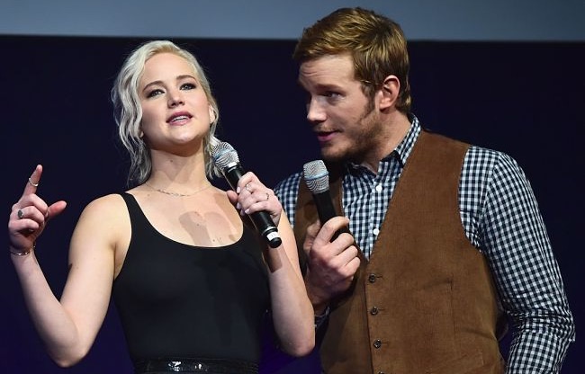 chris pratt jennifer lawrence