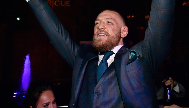 Conor McGregor Spends a Lot of Money on Custom Suits