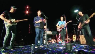 James Corden Celebrated His Birthday By Singing Prince’s ‘Nothing Compares 2 U’ With Coldplay