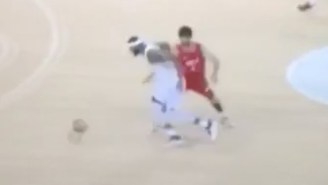 DeMarcus Cousins Embraces His Inner Point Guard And Spins Past Serbia For The Dunk