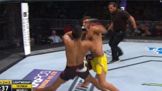 A UFC Fighter Got Hit So Hard That He Turned Into Stretch Armstrong