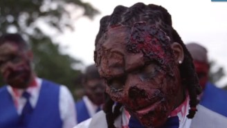 DeAngelo Williams Went All-Out For His ‘Walking Dead’ Wedding That Had Zombies At The Altar