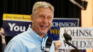 Hillary Clinton’s Poll Numbers See A Boost After Gary Johnson’s Self-Destructive Stretch Of Gaffes