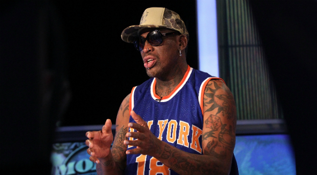 Dennis Rodman Crashed While Allegedly Driving The Wrong Way