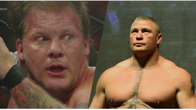 chris jericho brock lesnar