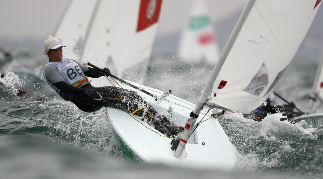 evi van acker rio olympic sailing