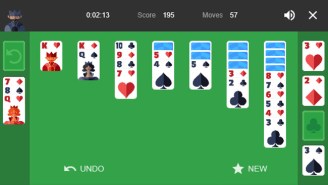 A Game Of Solitaire Is Now Just A Google Away