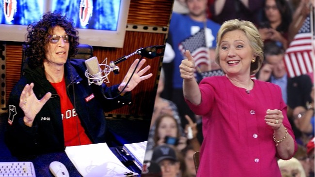 howard stern hillary clinton interview