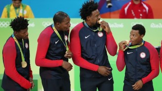 Team USA And The Basketball World Celebrate America’s Third-Straight Olympic Gold Medal