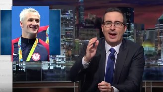 John Oliver Ruthlessly Mocked Ryan Lochte For Being ‘America’s Idiot Sea Cow’