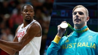 Kevin Durant Prompted An Australian Swimmer To Win A Gold Medal…And Almost Vomit