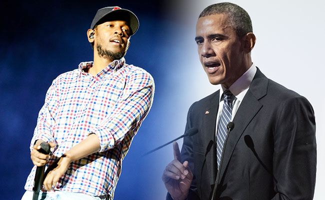 President Obama Welcomed In 55 With His Good Friend Kendrick Lamar