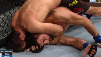 Demian Maia Chokes Out Carlos Condit With Ease And Will Wait For The Winner Of Woodley/Wonderboy