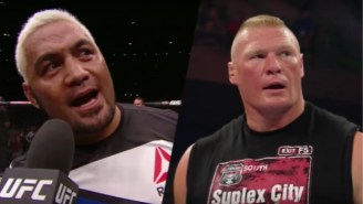 Mark Hunt Gives His Emoji-Heavy Thoughts On Brock Lesnar’s SummerSlam Main Event