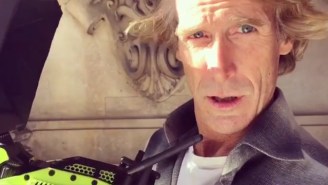 Michael Bay’s Custom-Made ‘Bayhem’ Camera Is ‘F*ck You Green’ And He Uses It To ‘Sell Panties’