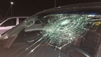 A Minor League Baseball Player Hit A Grand Slam That Broke The Windshield Of His Car