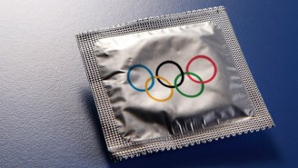 This Olympic Condom Display Is Reminding Athletes That Finishing First Isn’t Always Best