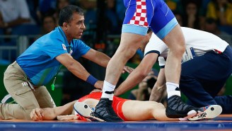 Russia’s Roman Vlasov Was Choked Unconscious Then Went On To Win Olympic Wrestling Gold